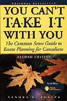 You Can't Take it With You, by Sandra Foster. Publisher: John Wiley & Sons Canada Ltd., copyright 1996. 